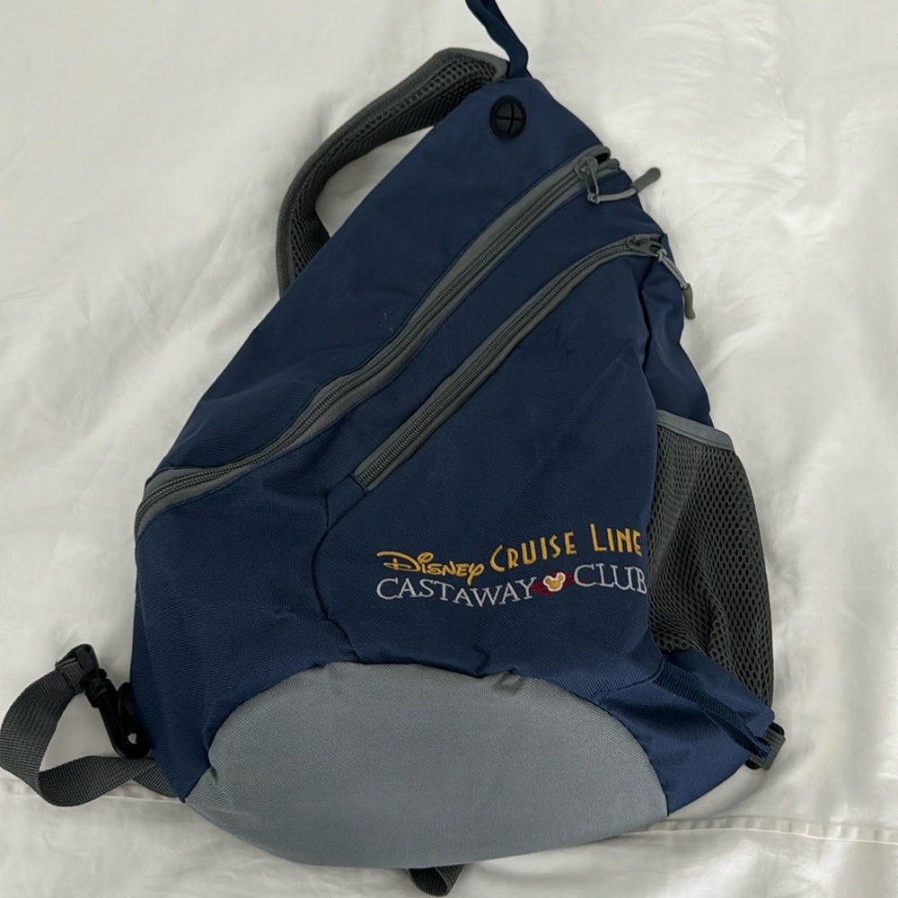 Disney Cruise Line Castaway Club Sling Bag